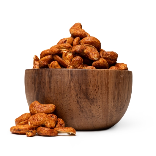 Kešu pražené s príchuťou Chilli & Limetka